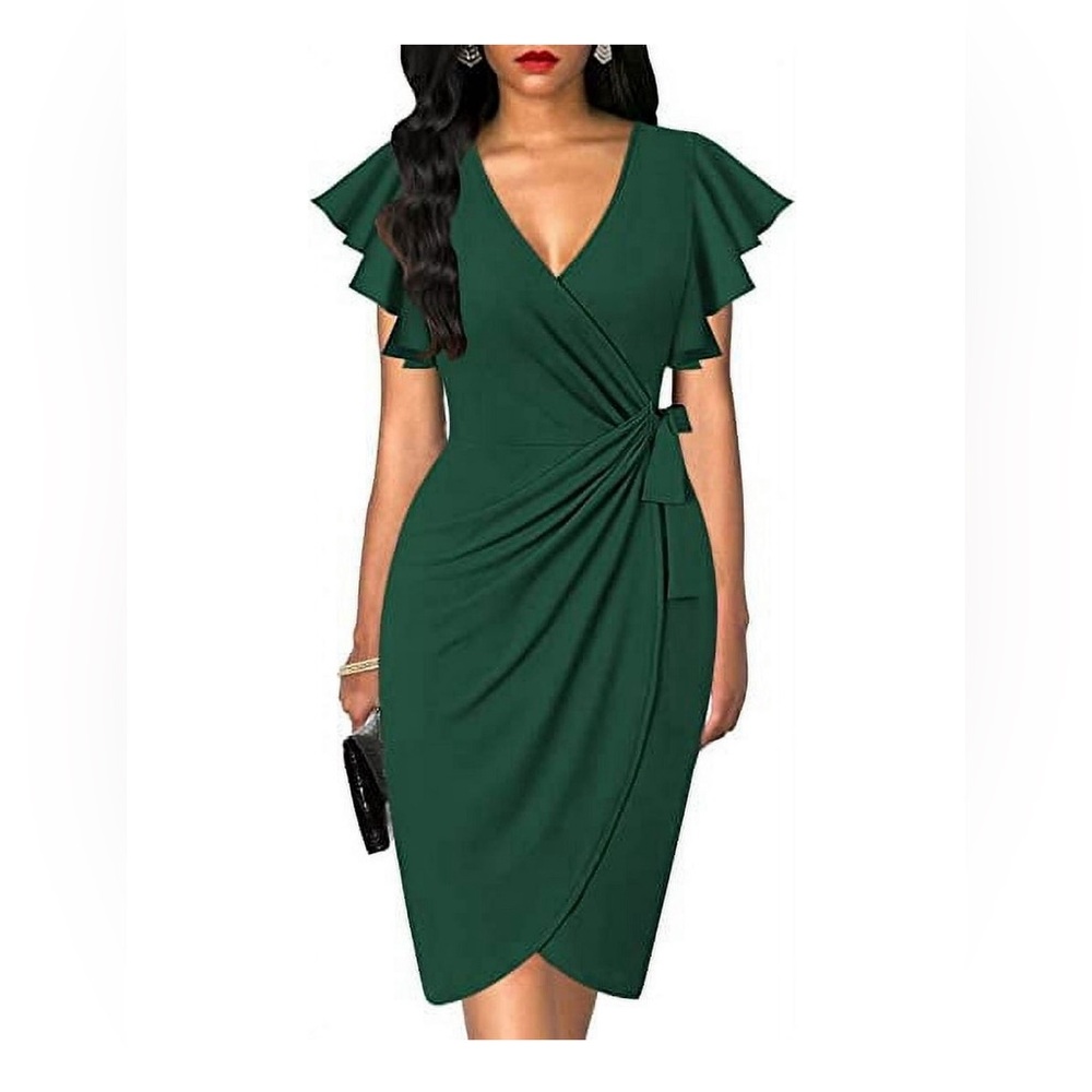 Oten Women's Deep V-neck Dress